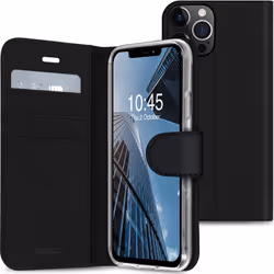 Accezz SH00044525, Folio, Apple, iPhone 13 Pro, 15,5 cm (6.1"), Noir