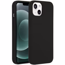 Accezz Liquid Silicone Backcover MagSafe, Housse, Apple, iPhone 13 Mini, 13,7 cm (5.4"), Noir