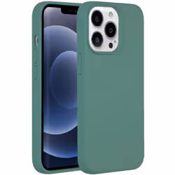 Accezz Liquid Silicone Backcover MagSafe, Housse, Apple, iPhone 13 Pro, 15,5 cm (6.1"), Vert