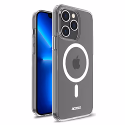 Accezz SH00044621, Housse, Apple, iPhone 13 Pro Max, 17 cm (6.7"), Transparent
