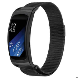 Bracelet Gear Fit 2 Pro / Gear Fit 2 Acier Noir imoshion