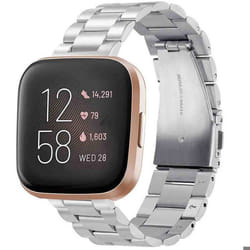 Bracelet Fitbit Versa Lite / Fitbit Versa 2 Acier Argent imoshion