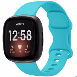 Bracelet Fitbit Versa 4 / Fitbit Versa 3 / Fitbit Sense 2 / Fitbit Sense en silicone Turquoise imoshion