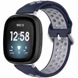 Bracelet Fitbit Versa 4 / Fitbit Versa 3 / Fitbit Sense 2 / Fitbit Sense en silicone Bleu imoshion