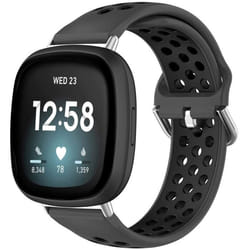 Bracelet Fitbit Versa 4 / Fitbit Versa 3 / Fitbit Sense 2 / Fitbit Sense en silicone Gris imoshion