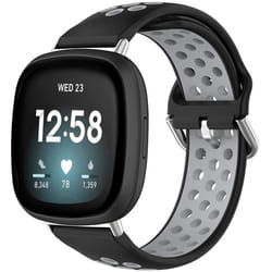 Bracelet Fitbit Versa 4 / Fitbit Versa 3 / Fitbit Sense 2 / Fitbit Sense en silicone Noir imoshion