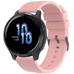 Bracelet en silicone rose pour Garmin Forerunner 255 / 255 Music / Venu 2 / Approach S60 / Darth Vader