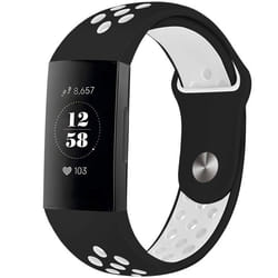 Bracelet Fitbit Charge 3 / Fitbit Charge 4 en silicone Noir imoshion