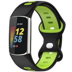 Bracelet Fitbit Charge 6 / Fitbit Charge 5 en silicone Noir imoshion