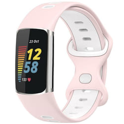 Bracelet Fitbit Charge 6 / Fitbit Charge 5 en silicone Rose imoshion