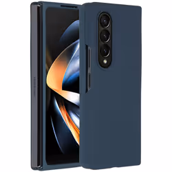 Accezz SH00055754, Samsung, Galaxy Z Fold 4, Bleu