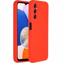 Accezz SH00057473, Housse, Samsung, Galaxy A14 (5G), 16,8 cm (6.6"), Rouge