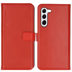 Selencia SH00055720, Étui avec portefeuille, Samsung, Galaxy S23 Plus, 16,8 cm (6.6"), Rouge
