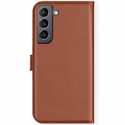 Selencia G990B51170305 coque de protection pour téléphones portables 16,3 cm (6.4") Étui avec portefeuille Marron
