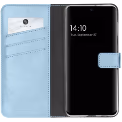 Selencia G990B51170307, Étui avec portefeuille, Samsung, Galaxy S21 FE, 16,3 cm (6.4"), Bleu