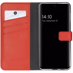 Selencia A325F51255703, Étui avec portefeuille, Samsung, Galaxy A32 (4G), 16,3 cm (6.4"), Rouge
