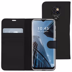 Accezz MotoE7P51301101, Étui avec portefeuille, Motorola, Moto G9 Play, Moto E7 Plus, 16,5 cm (6.5"), Noir