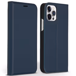 Accezz SH00049335, Folio, Apple, iPhone 12 Pro, iPhone 12, 15,5 cm (6.1"), Bleu