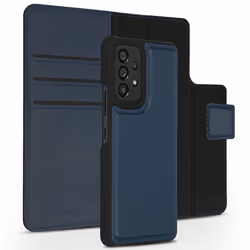 Accezz SH00049435, Étui avec portefeuille, Samsung, Galaxy A53, 16,5 cm (6.5"), Bleu