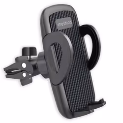 Support telephone voiture Réglable Universel Carbone Grille de ventilation Noir IMOSHION
