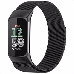 Bracelet Fitbit Charge 5 Acier Noir imoshion
