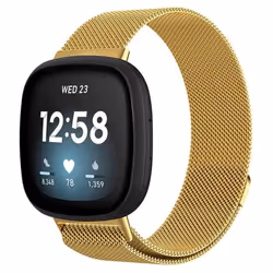 Bracelet Fitbit Versa 3 Acier Dorée imoshion