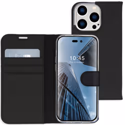 Accezz SH00050987, Étui avec portefeuille, Apple, iPhone 14 Pro Max, 17 cm (6.7"), Noir