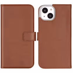 Selencia SH00050532, Folio porte carte, Apple, iPhone 14, 15,5 cm (6.1"), Marron