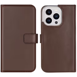 Selencia SH00050541, Folio porte carte, Apple, iPhone 14 Pro, 15,5 cm (6.12"), Marron