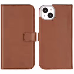 Selencia SH00050548, Folio porte carte, Apple, iPhone 14 Plus, 17 cm (6.68"), Marron
