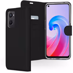 Accezz SH00049557, Étui avec portefeuille, OPPO, A96, 16,7 cm (6.59"), Noir