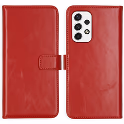 Selencia SH00047554, Folio porte carte, Samsung, Galaxy A53, 16,5 cm (6.5"), Rouge