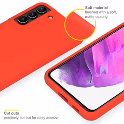 Accezz SH00047243 coque de protection pour téléphones portables Rouge