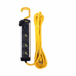 Stanley Hook power strip Cette multiprise pratique de Stanley est parfaite pour une utilisation lors de petits travaux. La pr ...