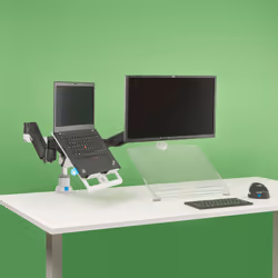 R-Go Tools R-Go Morelia Support pour ordinateur portable et tablette, argenté