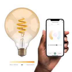 Hombli HBEB-0312 éclairage intelligent Ampoule intelligente Wi-Fi Or 5,5 W