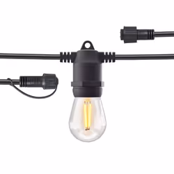 Hombli HBEW-0105, 10 lampe(s), Blanc chaud, 2700 K, Extérieure, Noir, 12 V