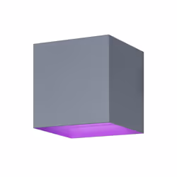 Hombli HBWL-0208, Surface, Cube, 2 ampoule(s), 6500 K, IP54, Gris
