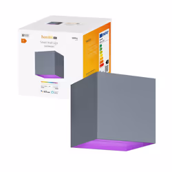 Hombli HBWL-0208 éclairage mural Gris Adapté à une utilisation à l'intérieur Adapté à une utilisation extérieure 3 W