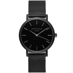 Rosefield The Mercer Montre bracelet Femelle Quartz Noir