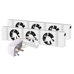 SpeedComfort Duo Set Blanc Ventilateur