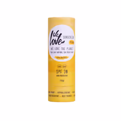 We love the planet Natural SPF 30, Stick de protection solaire, Corps, Tube, Hydratant, Nourrissant, Tous types de peau, 50 m ...