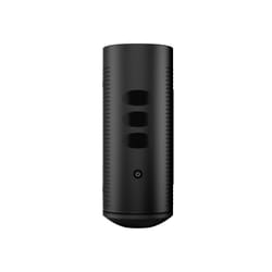 Kiiroo Titan Caresse masculine Noir Acrylonitrile-Butadiène-Styrène (ABS), Élastomère thermoplastique (TPE)
