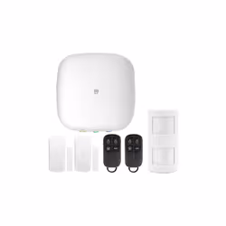 Chuango - Alarme sans fil H4 - Plus Touch H4-plus gsm et Wifi pour la maison ou le bureau avec application pour les notifications mobiles et push.