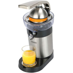 Bourgini Grand Citrus Juicer Deluxe 130 W Noir, Acier inoxydable