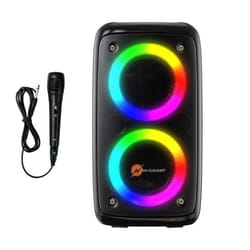 N-GEAR LET'S GO PARTY 23M Système d'adresse publique de roulette 100 W Noir