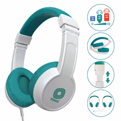 TIMIO TMH-01 Turquoise, Blanc