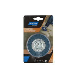 Norton - Brosse perceuse circulaire nylon bleu 75