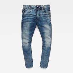 Pantalon Homme G STAR D-Staq 3D Skinny L32 - Bleu - Coupe ajustée - Denim stretch