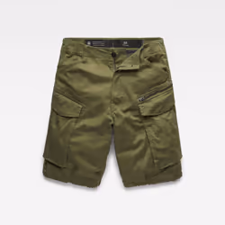 Pantalon Gstar Rovic Zip Loose 1/2 - Homme - Vert - Taille haute